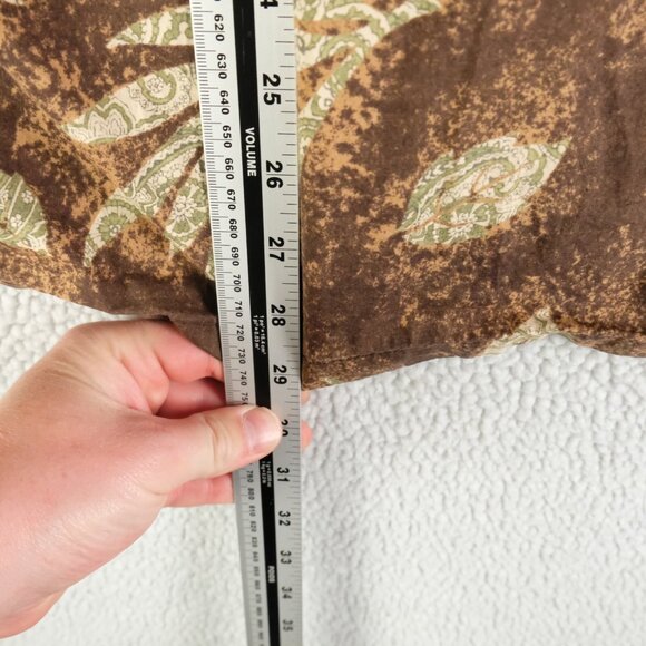 Hilo Hattie Shirt Mens Medium Brown Green Cotton Lawn Tropical Lightweight - Picture 6 of 9